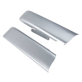 HR3 Silver / Black Honeycomb Fade Saddlebag Filler Strips For Harley Touring Models 14-24